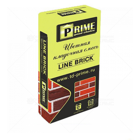 Цветной раствор для кладки Prime LineBrick "Klinker" 7143 графитовый 25кг