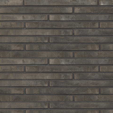 Плитка облицовочная рядовая Wandermode Armschwung AP130R40 Schwarzbraun 500x40x40