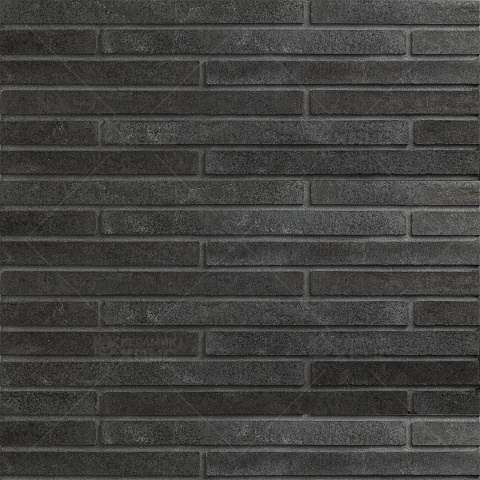 Плитка облицовочная рядовая Wandermode Armschwung AP100R20 Schwarzer Samt 500x40x20