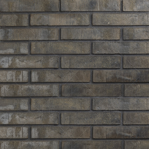Плитка облицовочная рядовая Wandermode Armschwung AP130DF30 Schwarzbraun 250x50x30