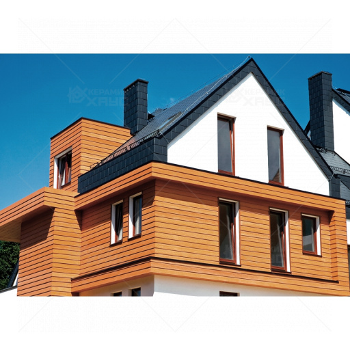 Фиброцементный сайдинг Cedral Wood (фактура под дерево) / C32 Бурая земля (3600*190*10)