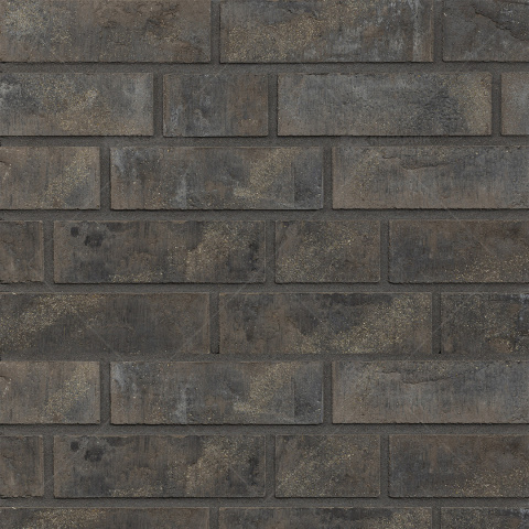 Плитка облицовочная рядовая Wandermode Armschwung AP130NF15 Schwarzbraun 240x71x15