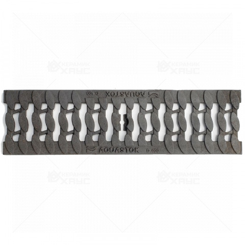 Решетка РЧК Norma DN100 D400 "косичка" 500х136х17,5