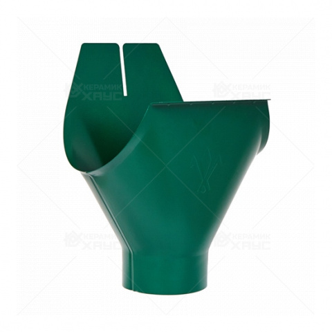 Воронка желоба Aquasystem RAL6005 (зеленый мох)