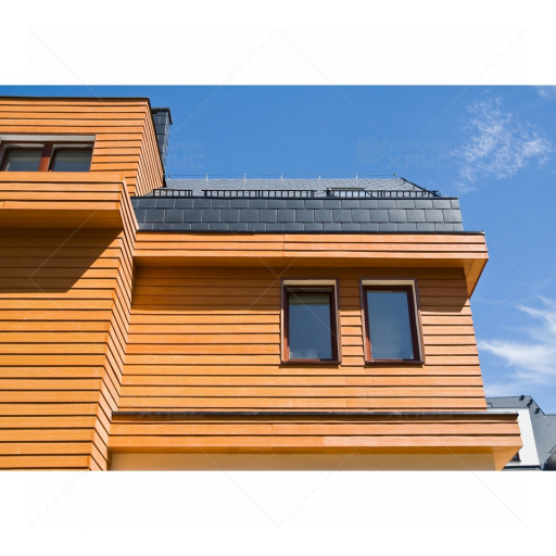 Фиброцементный сайдинг Cedral Wood (фактура под дерево) / C32 Бурая земля (3600*190*10)