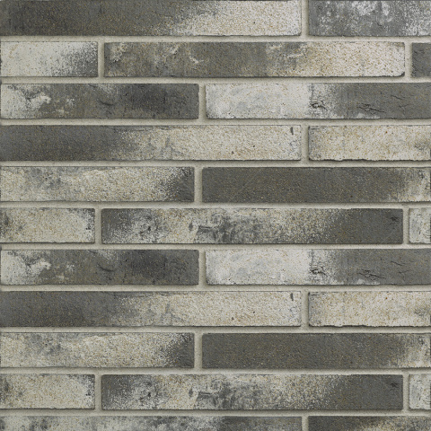 Плитка облицовочная рядовая Wandermode Armschwung AP030L40 Weibe Asche 440x52x40