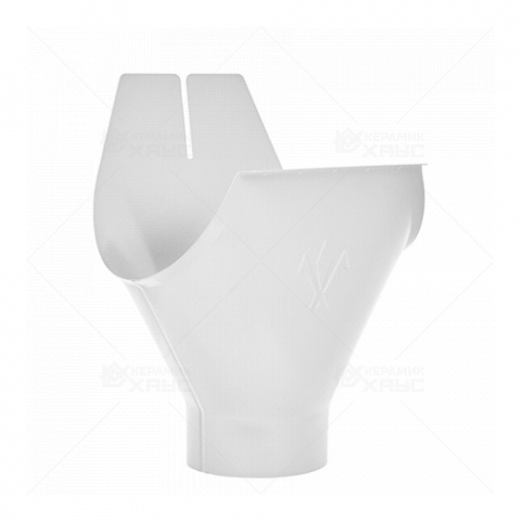 Воронка желоба Aquasystem 15/100 RR20 (белый)