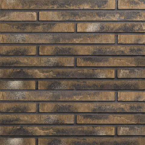 Плитка облицовочная рядовая Wandermode Armschwung AP070R40 Bronze-Schwarz 500x40x40