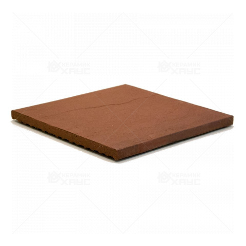 Плитка клинкерная напольная 250*250*14 Бордо