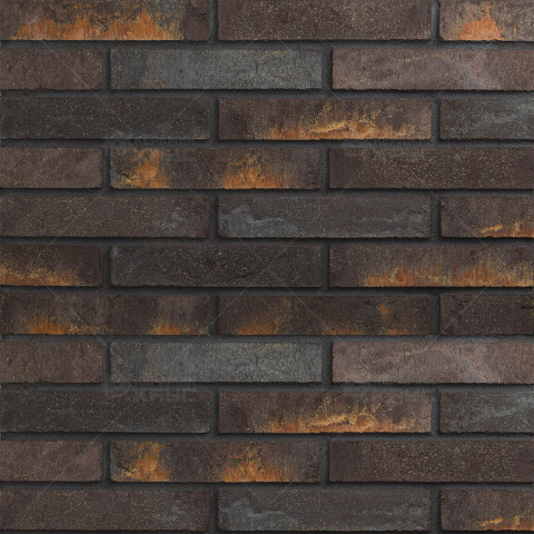 Плитка облицовочная рядовая Wandermode Armschwung AP060DF30 Nachtsfeuer 250x50x30