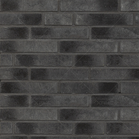 Плитка облицовочная рядовая Wandermode Armschwung AP110DF30 Schwarze Lava 250x50x30