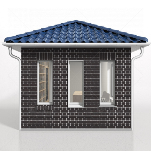 Плитка клинкерная Feldhaus 700NF9 "anthracit liso" (240*9*71)