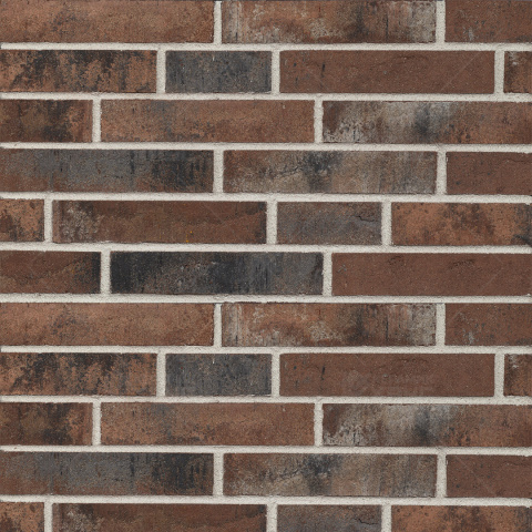Плитка облицовочная рядовая Wandermode Armschwung AP180DF15 Farbiger Sturm 250x50x15