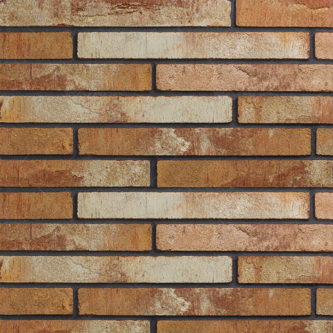 Плитка облицовочная рядовая Wandermode Armschwung AP050L40 Feurige Lava 440x52x40