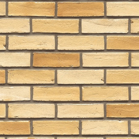 Клинкерный облицовочный кирпич Nr. 35 Creme nuanciert 240x52x52 мм, не глазурованный