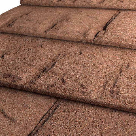 GERARD Slate redwood, красный  (0,46м2)