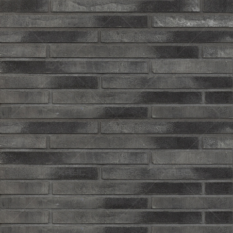 Плитка облицовочная рядовая Wandermode Armschwung AP110R40 Schwarze Lava 500x40x40