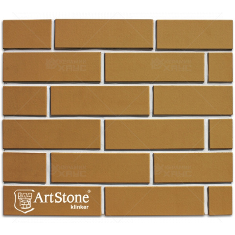 Плитка клинкерная ArtStone Klinker ASK-32  sandgelb NF 8мм. 
